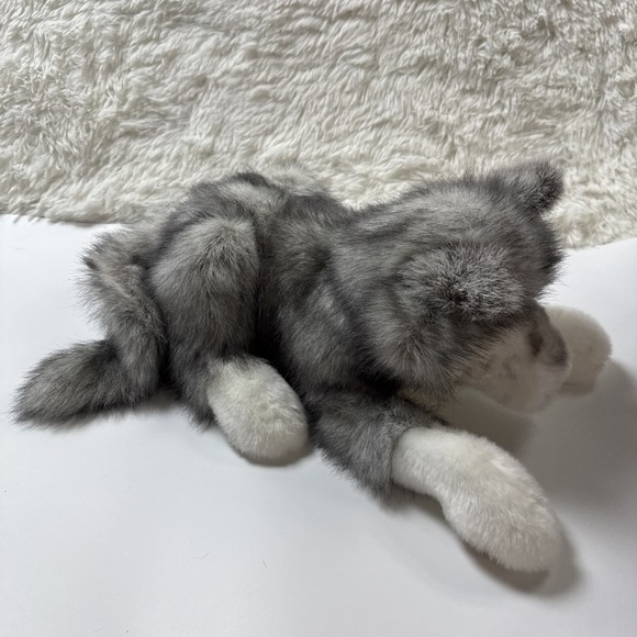 Folkmanis Puppets Other - Folkmanis Timber Wolf Hand Puppet Full Body Stuffed Animal Moveable Mouth
